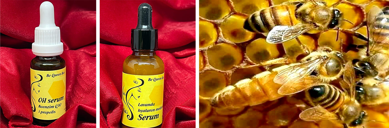 prirodni serum 0q10 bee queen bee prirodna kozmetika